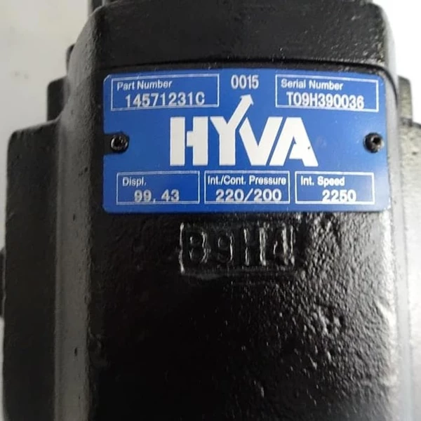  Hydraulic Gear Pump hyva 14571231C