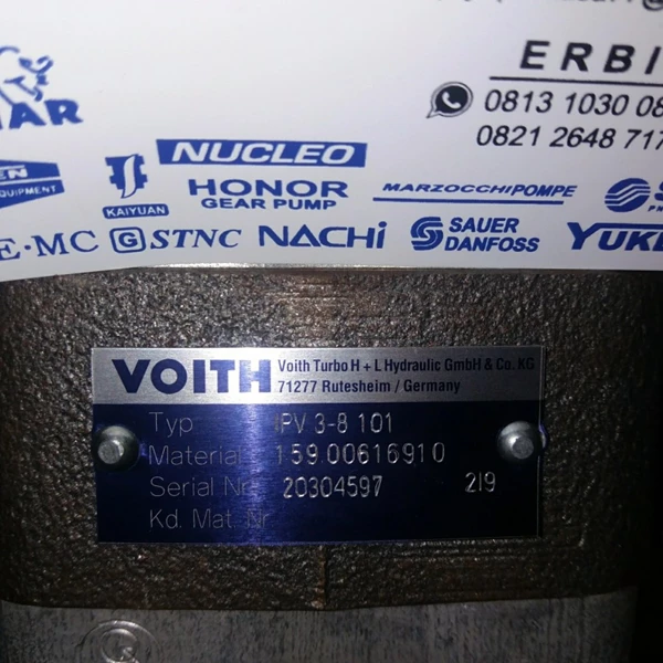 Internal Gear Pumps VOITH IPV3-8-101